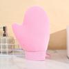 2Pcs/Set Body Lotion Gloves Self-Drying Design Non-Stick Quick-Drying Reusable Flocking Material Apply Lotion Body Care Gloves