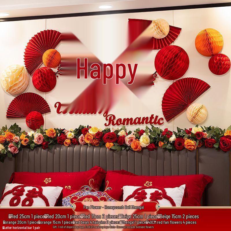 Wedding Bedroom Decoration Set