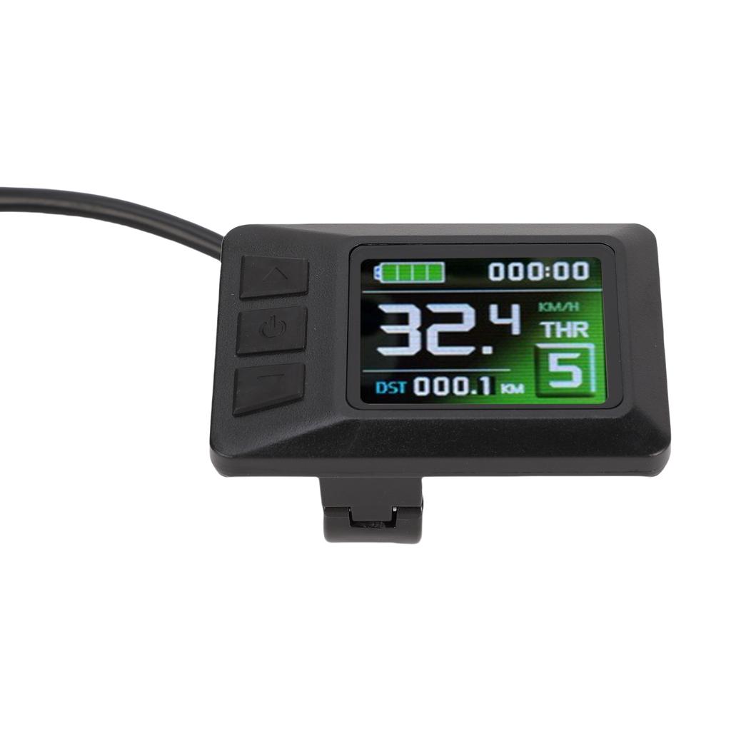Electric Bike LCD Display Meter Color Display for KT LCD7C Electric Scooter Control Panel with SM Connector for KT