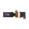 High Accuracy Mini Digital Voltmeter DC 0-30V 0.5 Inch OLED Display 5Hz 10Hz Adjustable for Lab Use 1 PCS