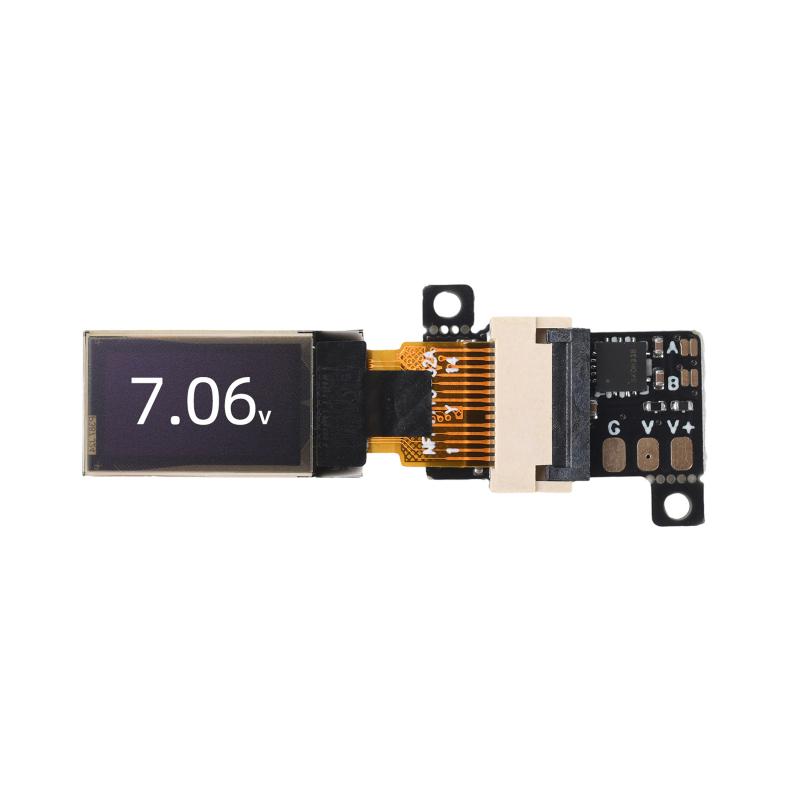 High Accuracy Mini Digital Voltmeter DC 0-30V 0.5 Inch OLED Display 5Hz 10Hz Adjustable for Lab Use 1 PCS