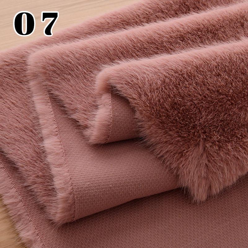 50*180cm Thicken High-end Simulation Fox Fur Fabric Fluffy Artificial Fur Fabric Diy Fur Clothing Fursuit Fur Collar Vest Scarf