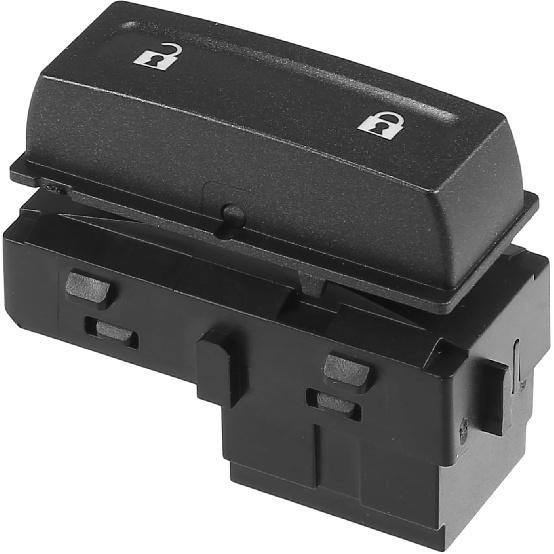 

Car Door Lock Switch, Front Left Driver No.22901816 for Chevrolet Silverado 1500 2016 2017 2018 Black, 1 Pcs