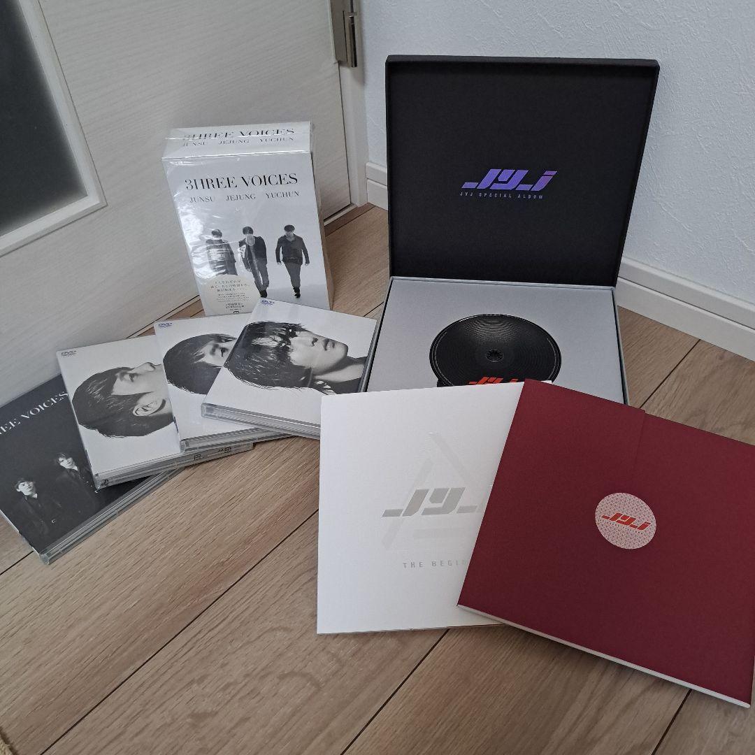 

[USED] JYJ DVD limited edition 4-disc set and first album (limited edition) final price reduction