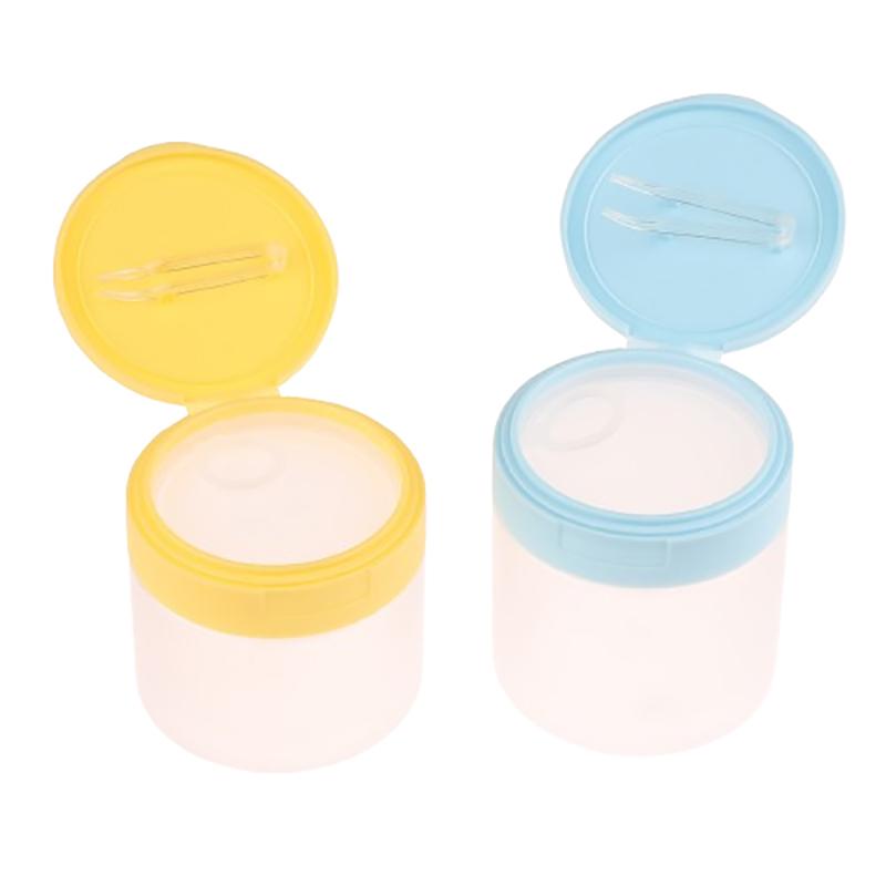 250/300/350 Ml Makeup Remover Cotton Cream Jar Lid Body Lotion Scrub Jar Cosmetic Container Travel Portable Bottle With Tweezers