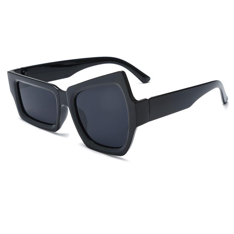 

New Style Fashion Style Irregular Square Sun Glasses Funny Party Asymmetrical Sun Eyeglasses Men s Designer Retro Style Trendy Shades UV400