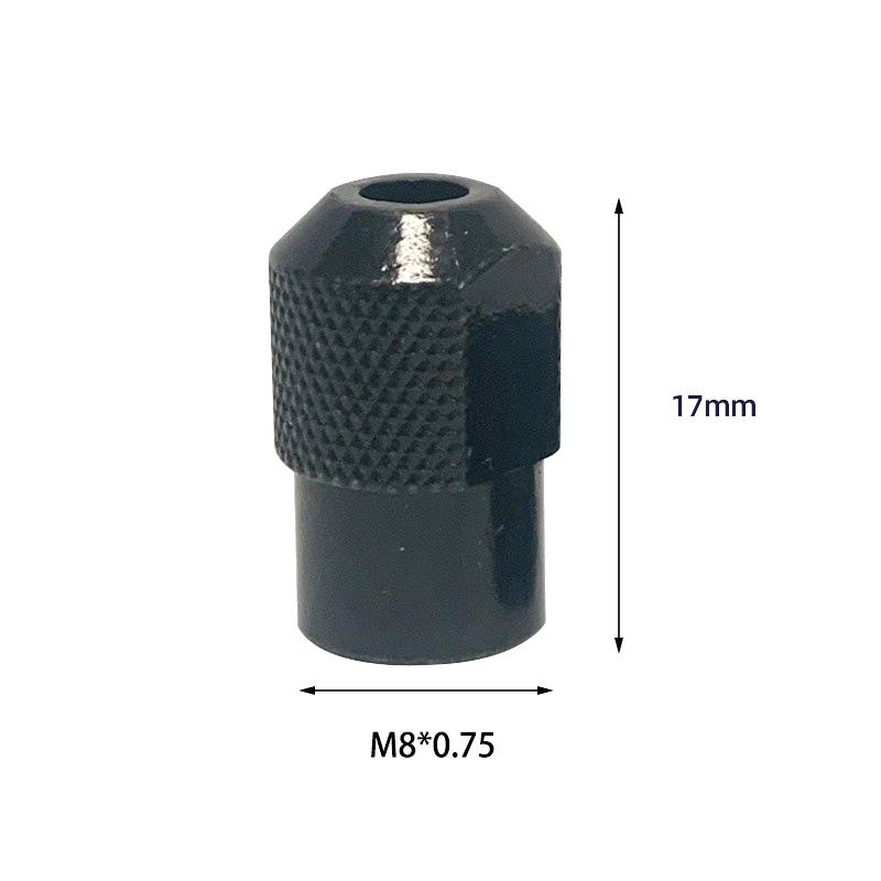 5 szt. Mini uchwyt wiertarski ze stopu cynku, nakrętka uchwytu, akcesoria do narzędzi obrotowych, akcesoria do elektronarzędzi, akcesoria do grawerowania