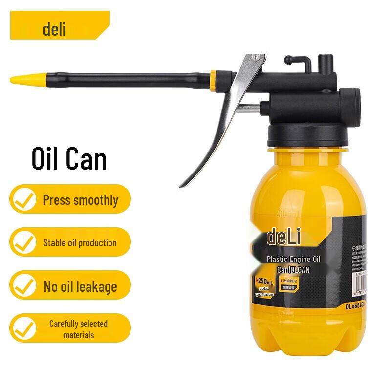 Deli 250ml Soft Tube Manual Oil Can