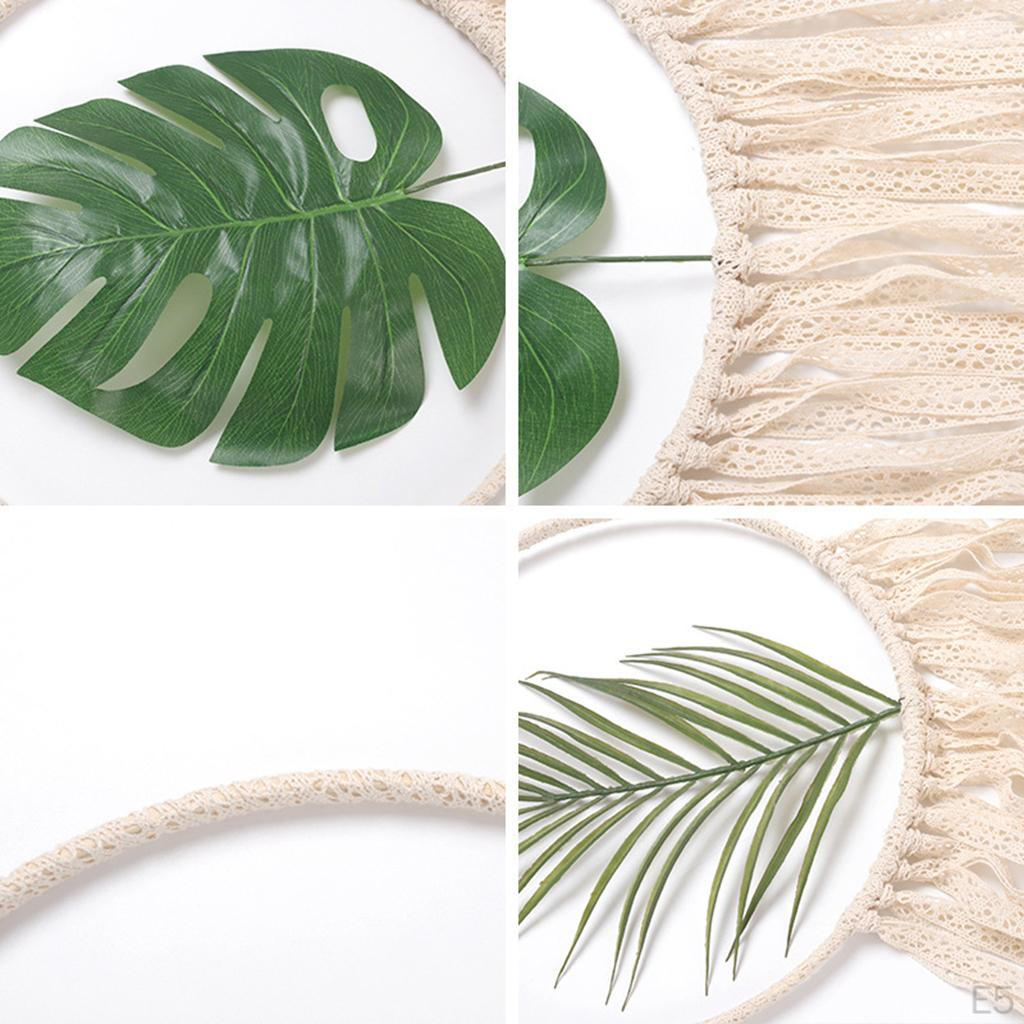 Macrame Hanging Bohemian Tassels Hotel Decor