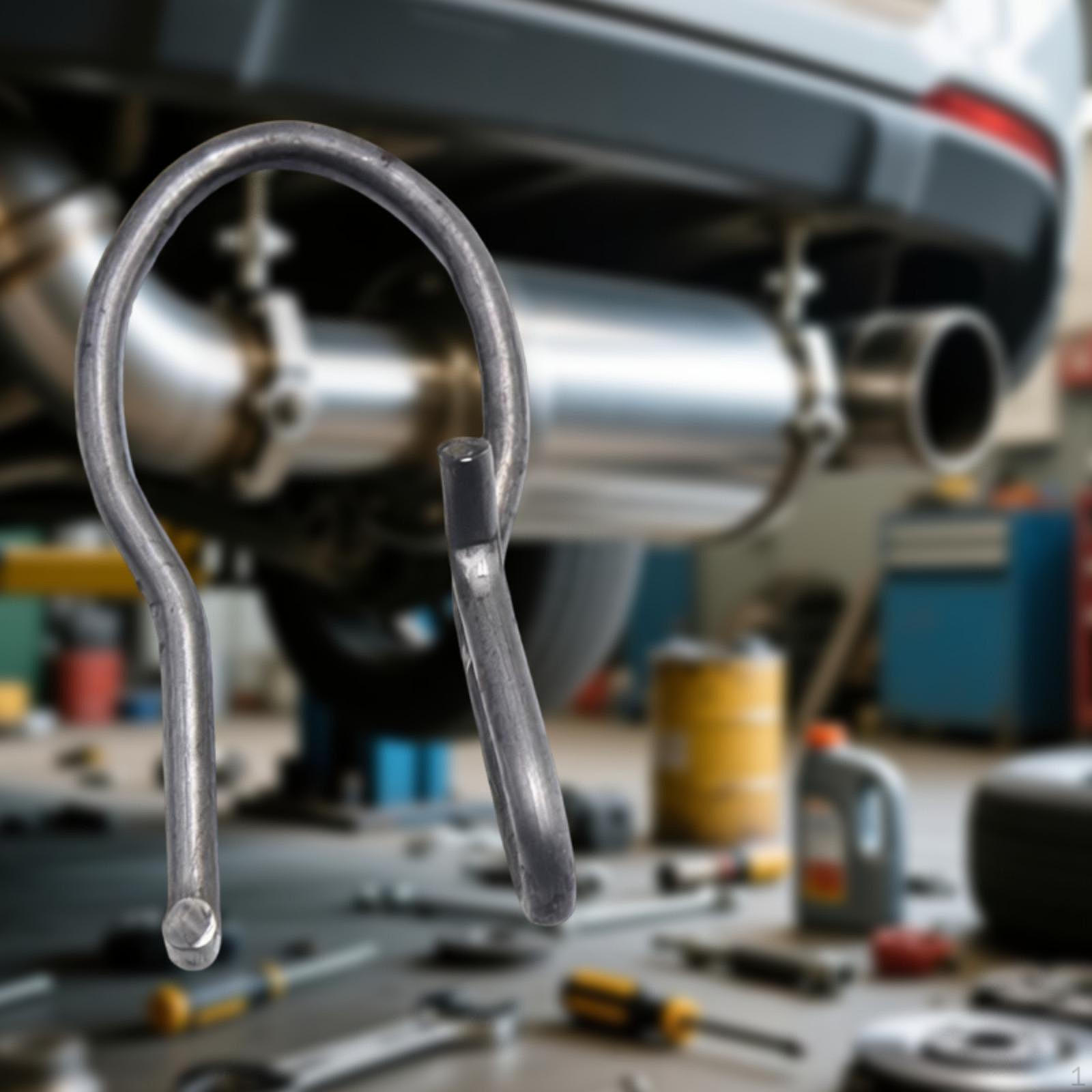 Зажим-фиксатор клапана управления выпускным клапаном, шумоподавляющий, дугообразный, автомобильные аксессуары