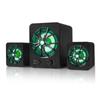 D 207 Computer Speaker USB Wired Combination Speaker Colorful LED Bass Stereo Music Player Subwoofer Speaker for