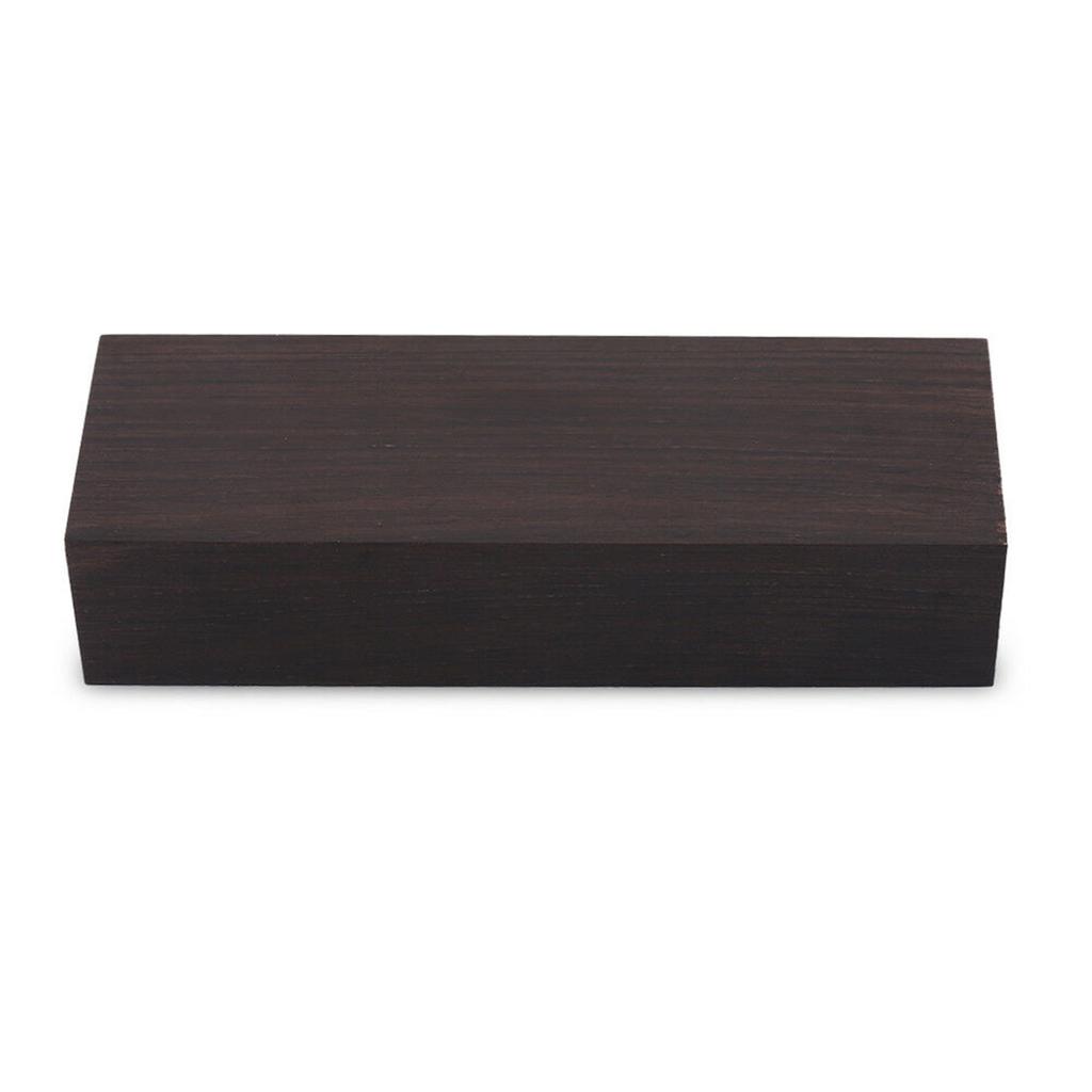 Černý ebenové dřevo řezivo polotovar 12x4x2,5cm Černý eben řezivo dřevo dřevo rukojeť deska jemné zrno hladký DIY materiál pro