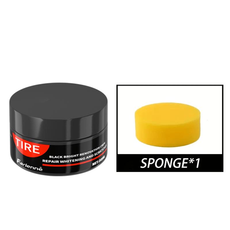 Automotive Interior Repair Wax for Deep Cleaning Protection Glossy Finish Suitable for Instrument Panels Seats Bumpers Tires 30g чёрный