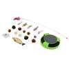 19Pcs Cat Mouse Catching Toys Pet Cat Toy Set Cat Scratching Mouse Plate Toy Funny Cat Stick Cat Toys
