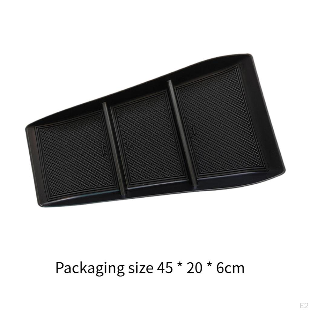 Center Console Storage Box Interior Accessories Decoration Easily Install Attachment Sturdy