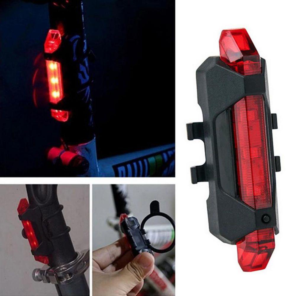 Rear Light Bicycle Lamp USB Charge Bike Lights Bike Rear Taillight Bicycle Lights Taillight Lights