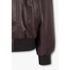 Studio Tomboy Synthetic Leather Bomber Jacket 9105161a01ar 