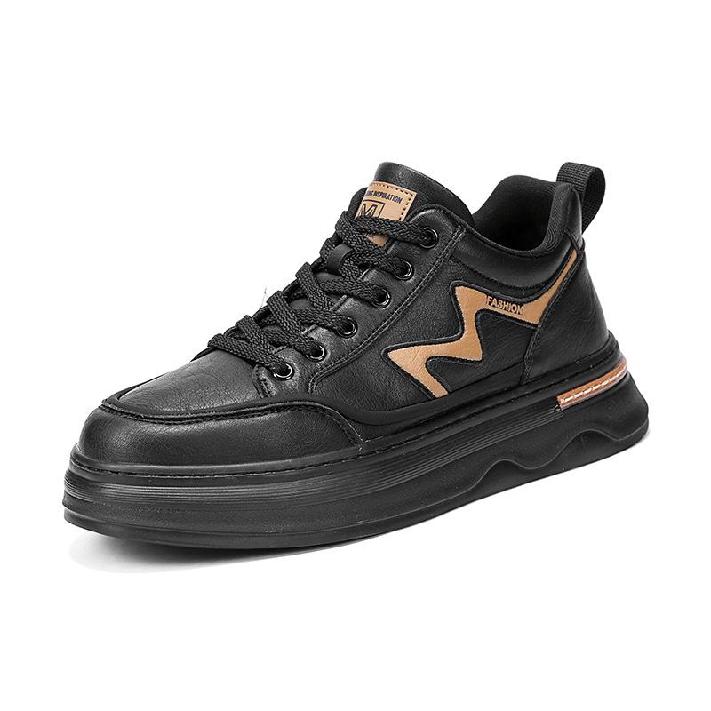 22 Frühling neue lässige Schuhe mit dicker Sohle, Jugend Board-Schuhe, Low-Top Schuhe mit dicker Grundplatte, trendige Schuhe