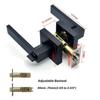 Internal Door Door Handle Lock with Lock Bathroom Bedroom Door Door Lever Lock Cylinder/Latch Aluminum Alloy