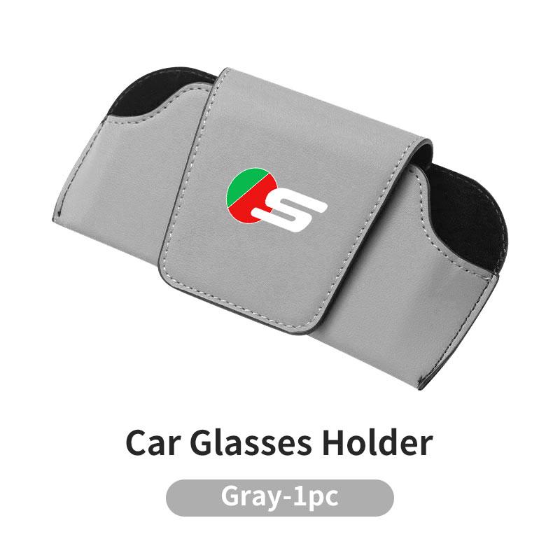 Car Glasses Case Sunglasses Storage Box Clip For Jaguar S-Type F-Type X-Type F-Pace I-Pace E-Pace XJR XE ZZ25