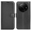 For Xiaomi Redmi A3 4G/Poco C61 4G Case Litchi Texture PU Leather Folding Stand Phone Cover