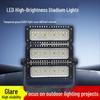 High-Brightness LED Outdoor Floodlight: Waterproof Spotlight for Parks, Squares, Stadiums, and Basketball Courts