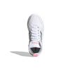 Adidas Neo Play9tis 2 Comfortable Casual Durable Mid-Top Skate Shoes Women Sneakers White Silver Pink FZ1043