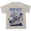 One Piece Anime Luffy Gear5 Print T Shirt Unisex Unisex Cotton Short Sleeve Summer Y2k Graphic Tee Casual Streetwear Oversized Tops
