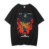 Eddie Munson The Demogorgon T Shirt Men Women Cannibal Flower Monster Hawkins High Street High Quality Cotton Tshirts