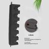 Fishing Rod Holder 6 Slots Wall Mounted Fishing Pole Storage Display Rack for Garage Home Shed