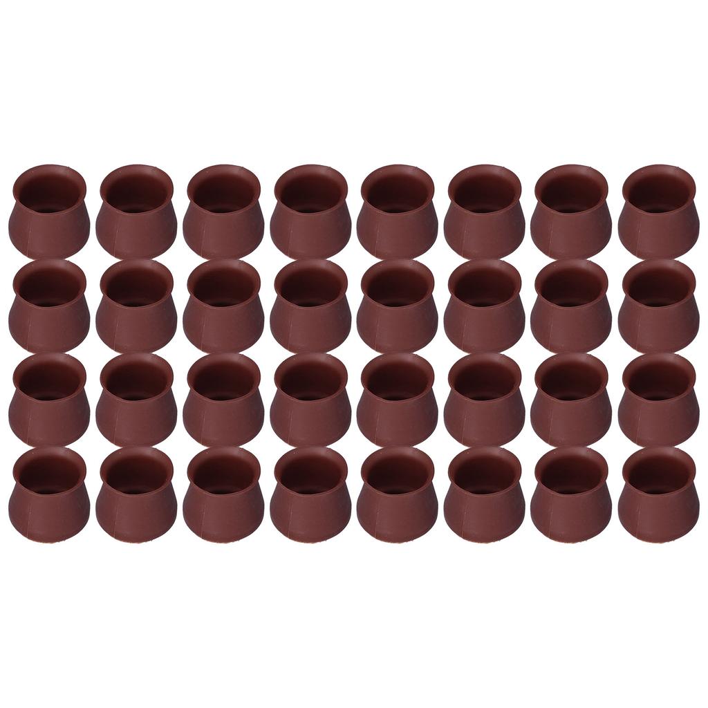 32PCS Chair Leg Protectors Non Slip Scratch Resistant Round Silicone Furniture Leg Pads Covers Accessory