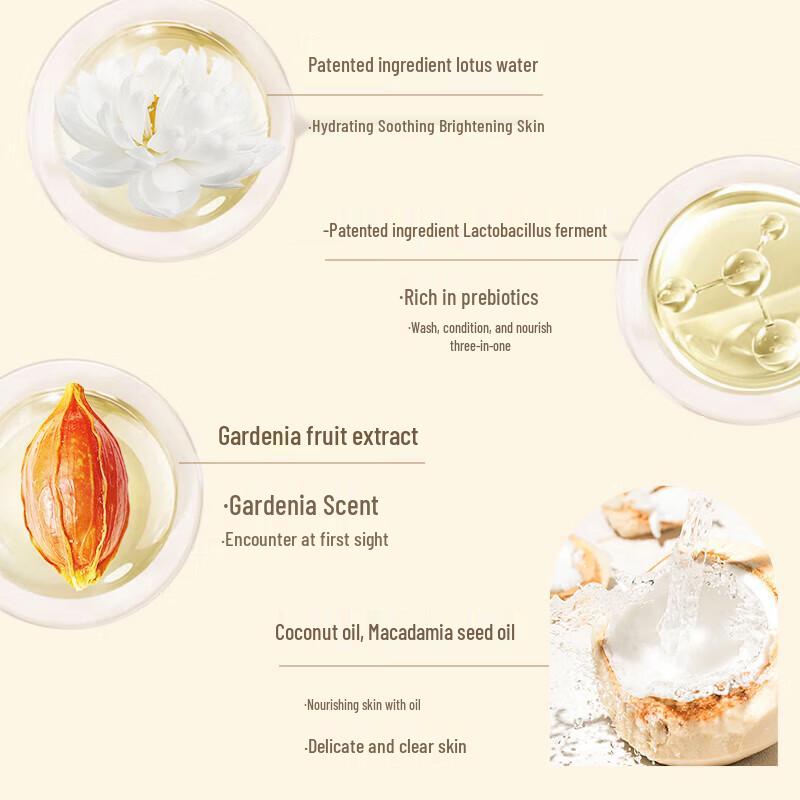 Miss Lilly Gardenia Petal Shower Gel