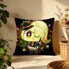 Trendy PPepoyoable Cushion Cover Versatile DoubleSided Pillow Case Fit for Sofa Bed Car  Daily Decor