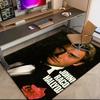 1pc French rock legend Johnny Hallyday Carpet Rug for Living Room Bedroom Home Sofa Decoration,Kids play Non-slip Floor Mat