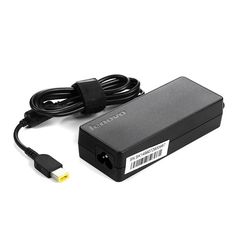 Lenovo Original 90W 20V 4.5A Laptop Power Adapter with Square Tip