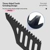 M-1/5Pcs T Shank Flush Cutting Replacement Blades Curved Jigsaw Blade For Precision Cuts Precision Ground Teeth