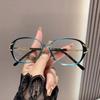 2025New Reading Eyeglasses Blocking Blue Light TR90 Fashion Woman Spring Hinge Lnlaid With Diamonds