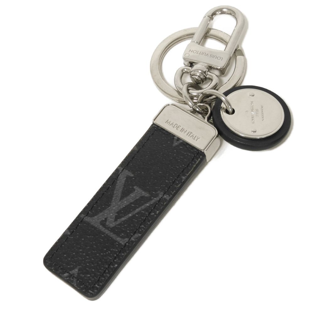 Used 12564 Porto Clé Neo LV Club M69475 7950 LV Circle LV Logo Black Monogram Eclipse Reverse Gray Men's from Japan