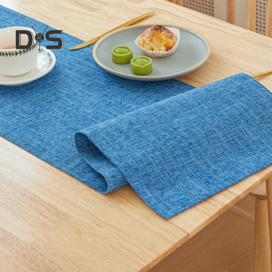 Nosič na párty stůl Jednobarevný Zahuštěný Tepelně odolný 30 x 180 cm Neklouzavý Lze prát v pračce Párty Svatby Bankety Dekorace stolu Stolní vlajka