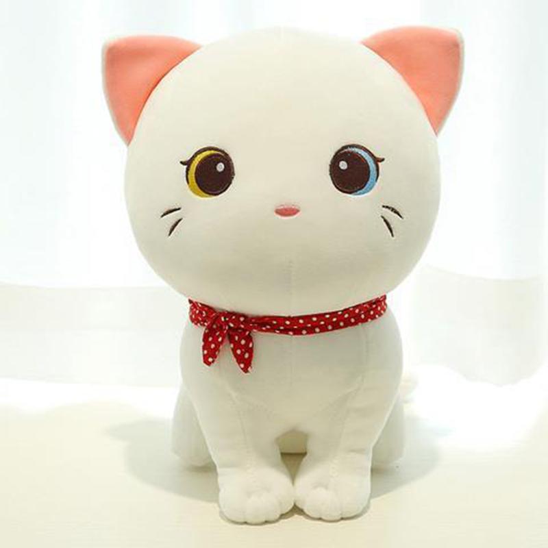 24CM Cute Cat Plush Doll Children Plush Toy Boys Girls Sleeping Stuffed Cat Plush Doll Gifts