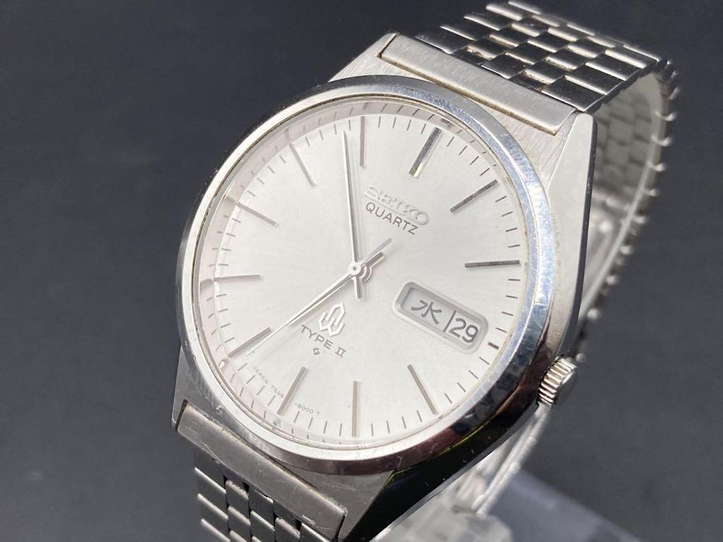 [USED] Battery replaced: Seiko Type II 7546-8000 watch