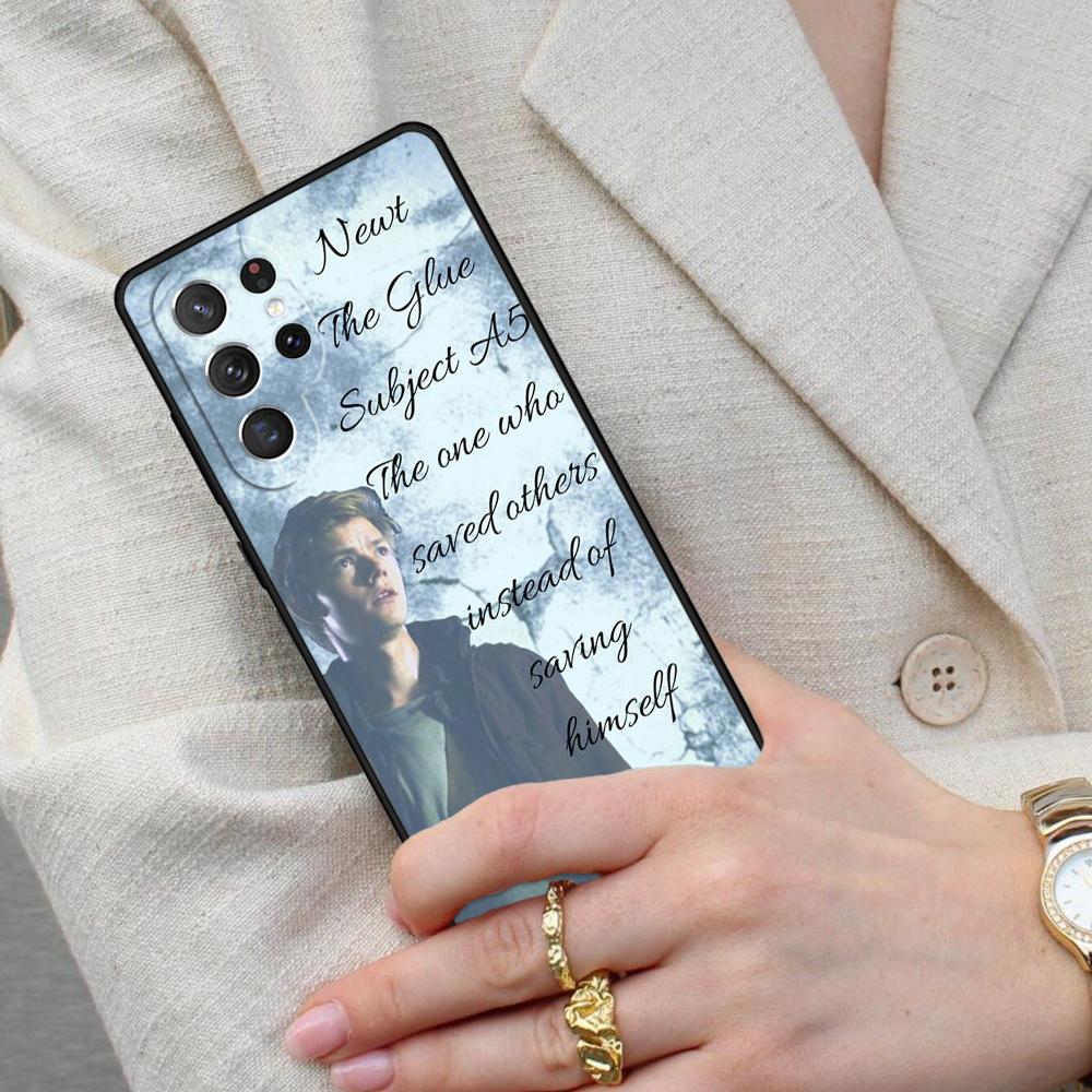 The Maze Runner Poster Newt Cell Phone Case for Samsung Galaxy S26 Ultra S25 S24 S23 S22 S21 S20 Note10 Cover