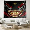 1PC Flumi-nense Crest Wings Printed Tapestry Room Decoration Wall Hanging for Living Room Bedroom, dormitory, Birthday and Christmas gifts