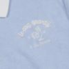 Le Coq Sportif Terry Crop Polo Collar T shirT Gbl   qp222TTs55