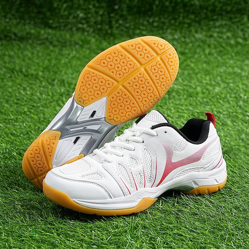 Unisex Breathable Professional Badminton & Table Tennis Shoes - New Model for Training & Student Use