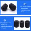 1Pc Camera Screw 1/4 To M4 M5 M6 M8 M10 3/8 Conversion Screw Tripod Connector