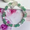 Natural Crystal Green Strawberry Crystal Bracelet Bangles Women Fashion Jewelry Accessories Gift