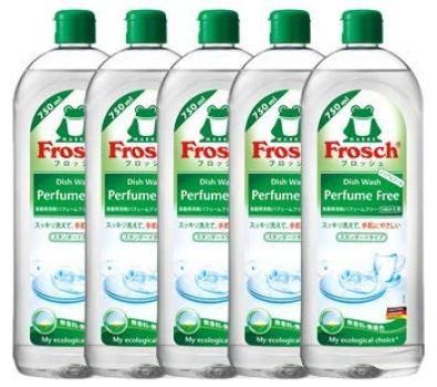 

Asahi Kasei Frosch Dishwashing Detergent Perfume Free Refill x 5 piece set Refill Unscented Uncolored Frosch [Set sale] (750mL)