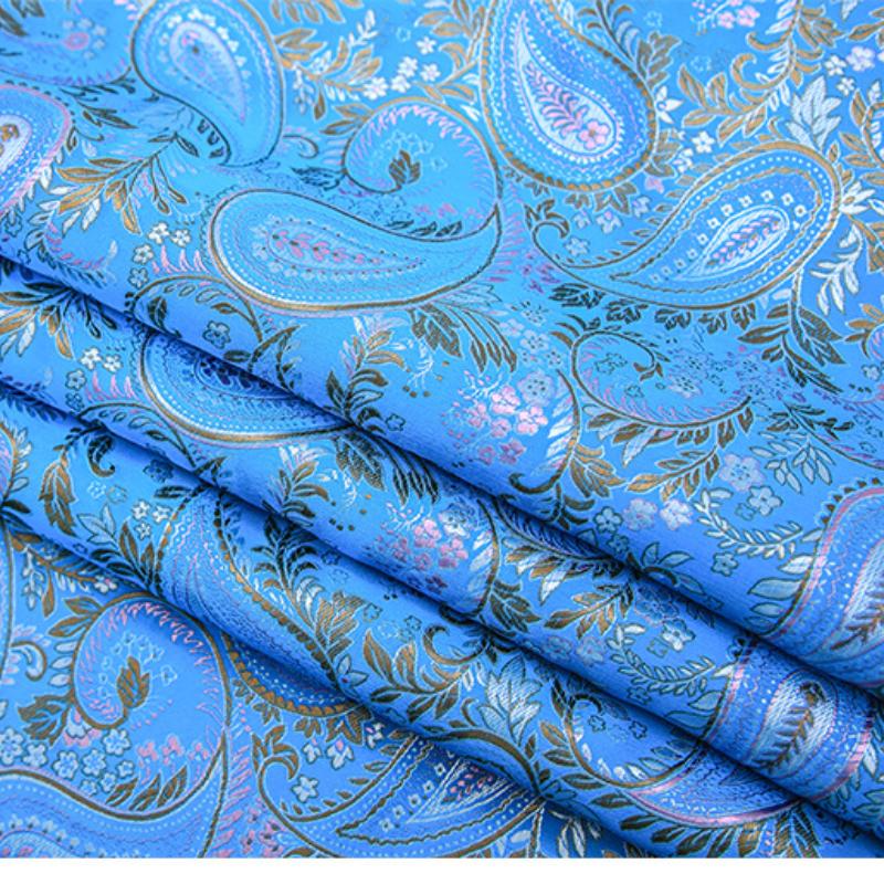 Nylon Pipa Brocade Silk Fabric Throw Pillow Sofa Cushion Satin Cloth Packaging Fabric Cheongsam Brocade Cloth