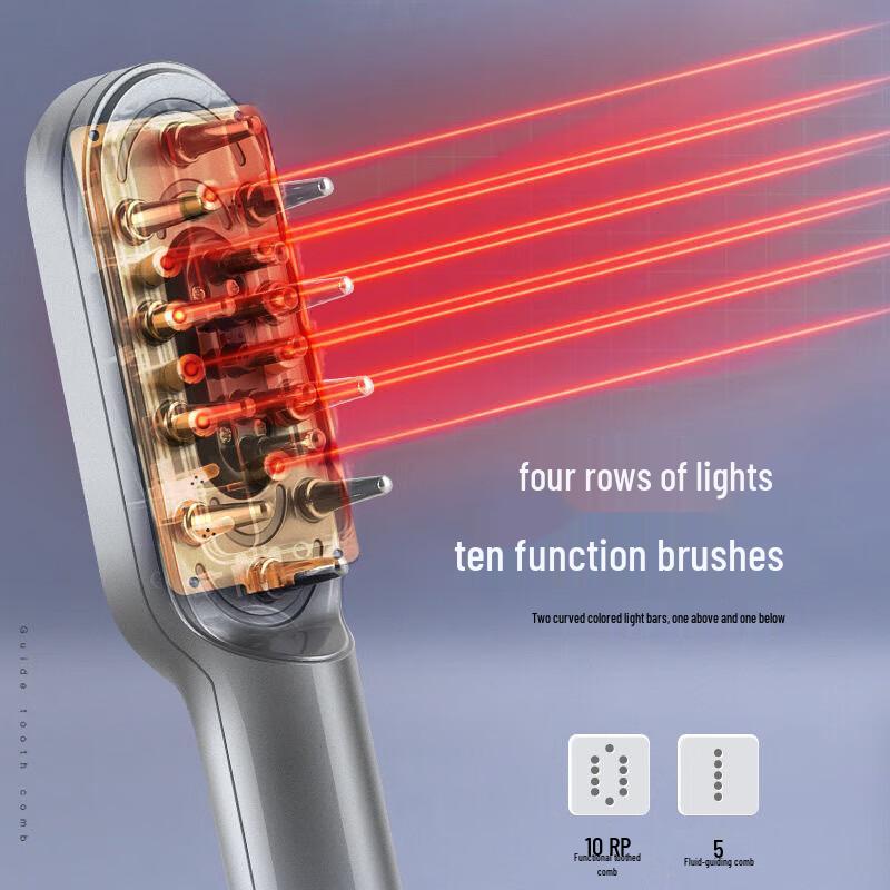 K·SKIN Red Light Microcurrent Scalp Massager & Essence Applicator